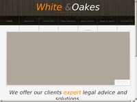 BRIAN WHITE website screenshot