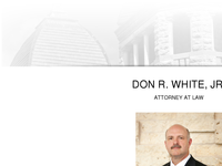 DON WHITE JR website screenshot