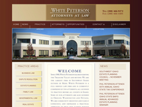 TERRENCE WHITE website screenshot