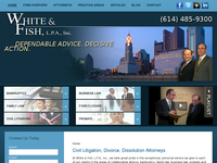 ARNOLD WHITE website screenshot