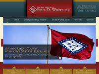 PAUL WHITE website screenshot
