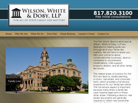 WILLIAM WHITE website screenshot