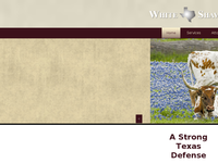 CLAY WHITE website screenshot
