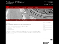JONATHAN WHITEHEAD website screenshot