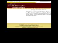 MARSHALL WHITEHEAD website screenshot