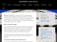THOMAS WHITEMORE website screenshot