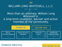 WILLIAM WHITESELL website screenshot