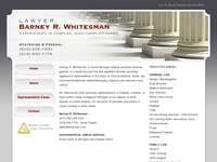 BARNEY WHITESMAN website screenshot