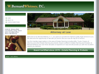 W BERNARD WHITNEY website screenshot