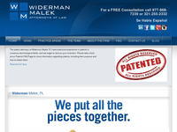 SCOTT WIDERMAN website screenshot