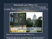 TERRY WIECZOREK website screenshot