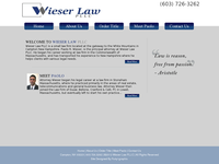 PAOLO WIESER website screenshot