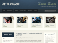 GARY WIESSNER website screenshot