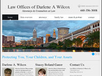 DARLENE WILCOX website screenshot