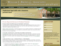 WILLIAM BROWN website screenshot