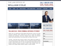 WILLIAM COLE website screenshot