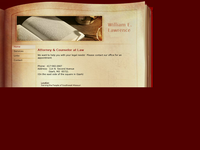 WILLIAM LAWRENCE website screenshot