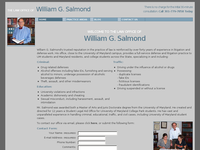 WILLIAM SALMOND website screenshot
