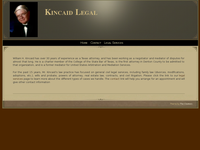 WILLIAM KINKAID website screenshot