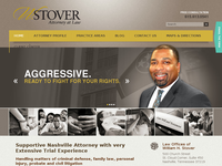 WILLIAM STOVER website screenshot