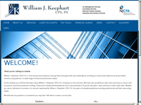 WILLIAM KEEPHART website screenshot