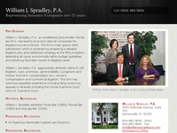 WILLIAM SPRADLEY website screenshot