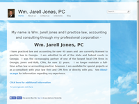 WILLIAM JONES website screenshot