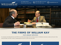 WILLIAM KAY website screenshot
