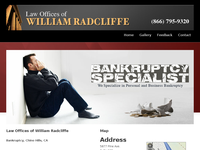 WILLIAM RADCLIFFE website screenshot