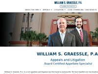 WILLIAM GRAESSLE website screenshot