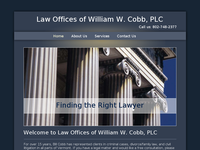 WILLIAM COBB website screenshot