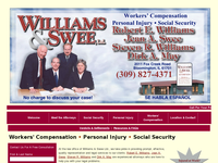ROBERT WILLIAMS website screenshot