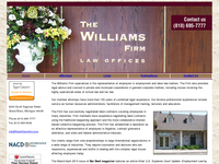 KENDALL WILLIAMS website screenshot