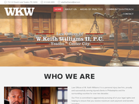 W KEITH WILLIAMS II website screenshot