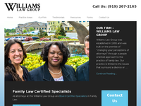 MILES WILLIAMS website screenshot