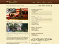 BRANA WILLIAMS website screenshot