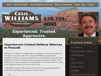 CRAIG WILLIAMS website screenshot