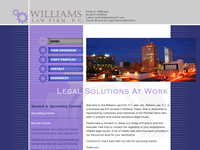 HOLLY WILLIAMS website screenshot