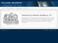 RONALD WILLIAMS website screenshot