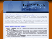 JAMES WALLACE JR website screenshot