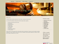 SAMUEL BUCKLEY III website screenshot