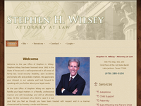 STEPHEN WILSEY website screenshot