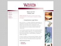 LISA WILSON website screenshot