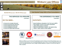D PATRICK WINBURN website screenshot