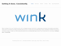 DULCIE WINK website screenshot