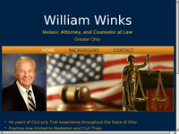 WILLIAM WINKS website screenshot