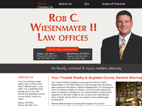 ROB WISENMAYER II website screenshot