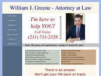 WILLIAM GREENE website screenshot