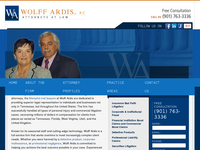 MARY WOLFF website screenshot