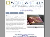 THOMAS WHORLEY website screenshot